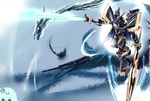  alphamon_ouryouken armor bandai cape digimon dragon energy fire full_armor helmet ky?kyoku_senjin_oury?ken kyå«kyoku_senjin_ouryå«ken male_focus monster no_humans royal_knights sword weapon wings 