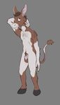  animal_genitalia anthro balls donkey ear_piercing equine feline feral flat_colors front_view fully_sheathed grey_background hooves looking_up male mammal multiple_piercings nude piercing pinup pose pubes rubbing-head sheath simple_background sketch skunkjunkie solo standing tattoo unsure 