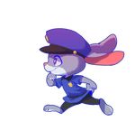  2016 achakura_(artist) anthro child disney female judy_hopps lagomorph mammal young zootopia 