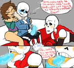  &lt;3 animated_skeleton blush bone clothed clothed_sex clothing comic dialogue english_text fellatio female fontcest human incest magic_penis male male/male mammal nsfwshamecave oral papyrus_(undertale) penis protagonist_(undertale) sans_(undertale) sex skeleton text tongue tongue_out undead undertale video_games 