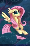  2016 blue_eyes cutie_mark equine female fluttershy_(mlp) friendship_is_magic hair looking_at_viewer mammal my_little_pony pegasus pepooni pink_hair solo wings 