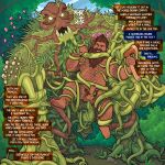  absurd_res anal anal_penetration arm_tattoo axe beard blush bodily_fluids body_hair brown_beard brown_eyebrows brown_eyes brown_facial_hair brown_hair brown_pubes cel_shading detailed_background dialogue dripping dungeons_and_dragons duo dwarf erection eyebrows facial_hair feet fight flower forest fungus genital_fluids genitals glowing glowing_eyes hair hasbro hi_res humanoid humanoid_feet humanoid_genitalia humanoid_hands humanoid_penis leaf leg_tattoo male male/male mushroom one_eye_closed penetration penis plant plant_monster plantigrade precum precum_drip pubes quasarbearcat questionable_consent shaded shambling_mound speech_bubble tattoo tentacles thigh_tattoo tree vine_bondage vine_penetration vine_tentacles vines wizards_of_the_coast 