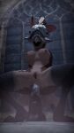 3d_(artwork) 4_toes anal anal_fluids anal_juice_on_dildo anal_only anal_penetration anal_tugging animal_genitalia animal_penis anisodactyl anthro anus armor avanne_(toridachi) avian beak bird blender_cycles blush bodily_fluids breasts brown_body brown_fur cathedral detailed detailed_anus digital_media_(artwork) dildo dildo_in_ass dildo_insertion dildo_sitting dust equine_genitalia equine_penis erect_nipples feathers feet female fog fur genitals gothic_architecture grey_beak headgear helmet hi_res hidden_eyes low-angle_view medieval metal nipple_piercing nipples object_in_ass obstructed_eyes open_beak open_mouth penetration penis piercing pointy_ears rock sex_toy sex_toy_in_ass sex_toy_insertion skinny skinny_female small_waist solo spread_legs spreading tail tail_feathers toes toridachi vulva window