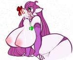  2015 amy_arklin big_breasts big_butt breasts butt christmas clothing cum deep_throat female gardevoir green_eyes hair holidays huge_breasts huge_butt hyper hyper_breasts hyper_butt jewelry nintendo oral penis pink_hair pok&eacute;mon simple_background tehbuttercookie video_games white_skin 