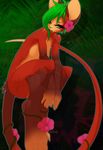  anthro breasts distracting_watermark female half-closed_eyes hi_res looking_at_viewer mammal mouse nude pandora_(artist) rodent smile solo watermark 