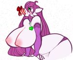  2015 amy_arklin big_breasts big_butt breasts butt christmas clothing female gardevoir green_eyes hair holidays huge_breasts huge_butt hyper hyper_breasts hyper_butt jewelry nintendo penis pink_hair pok&eacute;mon simple_background tehbuttercookie video_games white_skin 