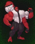 2025 2_toes 4_arms 4_eyes 4_fingers abs alien alien_humanoid ben_10 biceps big_bulge big_muscles big_pecs bulge cartoon_network feet fingers four_arms_(ben_10) gabgbb grin hair hand_behind_head head_markings hi_res humanoid male male_humanoid markings multi_arm multi_eye multi_limb muscular muscular_humanoid nipples orange_eyes pecs red_arms red_body red_chest red_feet red_fingers red_hair red_hands red_legs red_nipples red_skin red_toes smile tetramand toes