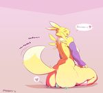  &lt;3 anon anthro big_butt biggcuties breasts bridal_gauntlets butt canine digimon duo english_text eyes_closed facesitting female fox fur hand_on_leg happy huge_butt larger_female lying male mammal nipples nude open_mouth pink_nose renamon side_boob simple_background sitting size_difference smaller_male smile solo_focus speech_bubble tailwag text thick_thighs white_fur yellow_fur 