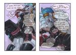  anal anal_penetration anthro asphyxiation begging begging_to_cum choking clothing comic dialogue dragon duo english_text fish fisting genitals gloves hand_around_neck hand_on_neck handwear hi_res latex latex_clothing latex_gloves latex_handwear latex_legwear latex_stockings legwear leomir lock lock_bulge male male/male male_penetrated male_penetrating male_penetrating_male marine mythological_creature mythological_scalie mythology penetration penile penile_penetration penis penis_in_ass pit_(thatsharko) redishdragie scalie sex shark speech_bubble stockings text 