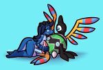 1_eye 2025 anthro anthro_on_feral balls bestiality big_balls big_penis black_body blue_balls blue_body blue_eyes blue_penis blue_scales blue_wings blush bodily_fluids butt cum cum_drip cum_from_mouth cum_in_mouth cum_inside cum_on_arm cum_on_back cum_on_butt cum_on_chest cum_on_hand cum_on_head cum_on_penis cute_fangs dominant dominant_feral dominant_male dripping erection fangs feral generation_5_pokemon genital_fluids genitals glans green_body head_grab humanoid_genitalia humanoid_penis hypnosis interspecies lizard male male/male mind_control nintendo open_mouth penis pink_glans pink_penis pokemon pokemon_(species) red_wings reptile scales scalie side_view sigilyph spiral spiral_eyes submissive submissive_anthro submissive_male tapering_penis teeth ulti_(ultilix) ultilix white_body white_eyes wings yellow_wings