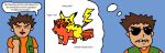  anonymous206324351 brock_(pok&eacute;mon) canid canine english_text eyewear female feral feral_on_feral fur group human male male/female mammal multi_tail nintendo pikachu pok&eacute;mon pok&eacute;mon_(species) rodent sex speech_bubble sunglasses text video_games vulpix yellow_fur 