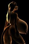  3d_(artwork) annabelle_cow anthro anthroanim big_breasts blonde_hair bovine breasts butt cattle digital_media_(artwork) female fur hair horn huge_breasts hyper long_hair mammal nipples nude pose simple_background smile solo 