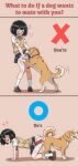  1girl all_fours animal_penis ass-to-ass_penetration bestiality black_hair blue_skirt blush bob_cut brown_background brown_vest censored circle commentary cum dog dog_penis english_commentary heart highres hippo_power internal_cumshot loafers miniskirt mosaic_censoring one_eye_closed original panties penis pleated_skirt revision school_uniform sex shirt shoes short_hair short_sleeves simple_background skirt smile socks sweater_vest underwear vest white_panties white_shirt white_socks x-ray x_(symbol) 
