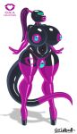  2026 absurd_res anthro big_breasts bimbofied black_latex breasts clothing drone english_text female footwear gridbull hair hi_res high_heels huge_breasts latex latex_clothing latex_skinsuit latex_thong latex_underwear lips lizard lock_bulge lock_symbol mind_control multicolored_clothing multicolored_skinsuit null_bulge pink_clothing pink_latex pink_thong pink_underwear platform_footwear platform_heels ponytail purple_hair reptile scalie shoes skinsuit solo tail text thick_lips thick_thighs thong tight_clothing two_tone_clothing two_tone_skinsuit underwear visor wide_hips 