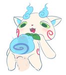  abdominal_bulge crossgender cum cum_in_pussy cum_inflation cum_inside disembodied female half-closed_eyes human inflation komasan male mammal obscurabuns open_mouth penis pussy sex video_games yo-kai_watch 