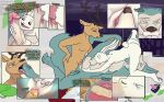  absurd_res anal anthro antlers balls beastars blush bodily_fluids canid canine canis close-up cum cum_in_ass cum_in_mouth cum_inside cunnilingus deer english_text female foot_lick furniture genital_fluids genitals group group_sex half-closed_eyes haru_(beastars) hi_res holding_leg horn kissing lagomorph leg_grab legoshi_(beastars) leporid licking louis_(beastars) lying male male/female male/male mammal mmf_threesome narrowed_eyes nude on_back oral penile penis penis_kissing penis_lick prostate rabbit sex size_difference sofa sofa_sex sound_effects tenge_mage text threesome tongue trio vaginal vein veiny_penis wolf 