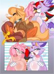 2025 absurd_res accessory ahegao amy_rose anthro asymmetrical_breast_frottage bedroom_eyes big_breasts big_butt big_nipples blaze_the_cat bodily_fluids breast_grab_from_behind breast_play breast_squeeze breast_squish breast_suck breasts breasts_frottage butt butt_from_the_front cand1tty canid canine canis cheek_tuft domestic_cat eulipotyphlan eyes_closed facial_tuft felid feline felis female female/female forehead_gem gem group hair hair_accessory hair_ribbon hair_tie hedgehog hi_res idw_publishing lactating lactating_during_sex long_hair looking_pleasured male male/female mammal moan narrowed_eyes navel_poke nipples ponytail pregnant pregnant_anthro pregnant_female ribbons seductive sega shadow_the_hedgehog short_hair sloppy_kiss sonic_the_hedgehog_(comics) sonic_the_hedgehog_(idw) sonic_the_hedgehog_(series) sonic_x-treme squeezing squish sucking suckling tail tail_tuft thick_thighs threeway_kiss tiara_boobowski tuft whisper_the_wolf wide_hips wolf