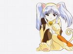  animal_ears catgirl gotoh_keiji hoshino_ruri nadesico white 