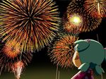  azuma_kiyohiko fireworks koiwai_yotsuba tagme yotsubato! 