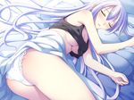  1girl breasts chelsea_arcot female highres ko~cha panties shukufuku_no_campanella solo underboob underwear 