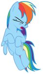  blue_feathers cutie_mark equine eyes_closed feathered_wings feathers female feral friendship_is_magic fur hair horse mammal multicolored_hair my_little_pony open_mouth pegasus pony rainbow_dash_(mlp) rainbow_hair solo tardifice_(artist) wings 