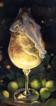 2025 alcohol anthro bath beverage breasts brown_hair champagne champagne_glass claws container cup devergilia domestic_cat drinking_glass eyes_closed felid feline felis female food fruit fur glass glass_container glass_cup grape hair hi_res lyubov_(devergilia) mammal nipples plant solo tail whiskers white_body white_fur