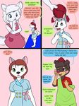  animated anthro clothing comic dialogue english_text hair kammypup_(artist) mammal red_hair speech_bubble text young 