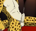  balls cheetah cum cumshot erection feline fur hands-free mammal nipples orgasm penis salmy slightly_chubby uncut yellow_fur young 