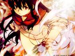  bare_legs highres hood hoodie kuro_(kurokami) kurokami long_hair naked_hoodie no_pants park_sung_woo solo third-party_edit wallpaper 