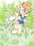  blush bubble canine fart female fox gas mammal tagme toilet 