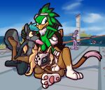 3_toes accipitrid accipitriform anthro anthro_on_anthro anthro_penetrated anthro_penetrating anthro_penetrating_anthro avian balls big_balls big_breasts big_penis bird black_body black_fur black_hair black_nose blaze_the_cat blonde_hair blue_body blue_fur blue_hair blue_scales bodily_fluids breasts brown_body brown_fur brown_inner_ear canid canine canis chest_tuft crossed_arms cum cum_from_mouth cum_in_mouth cum_inside cum_on_penis domestic_cat domestic_dog erection eyes_closed eyewear eyewear_on_head eyewear_only feathers feet felid feline felis fellatio female female_penetrated foursome fur genital_fluids genitals glasses glasses_only gloves_(marking) goggles goggles_on_head goggles_only green_balls green_body green_feathers grey_body grey_fur group group_sex hair head_grab hi_res idw_publishing interspecies jacob_blackberry jet_the_hawk kneeling leg_grab leg_markings lizard male male/female male/male male_penetrated male_penetrating male_penetrating_female male_penetrating_male mammal markings nude oral panicking pawpads penetration penile penis peter_(felino) pink_pawpads pink_penis purple_body purple_fur red_body red_feathers red_markings reptile rimming_while_penetrating scales scalie sega sex sittings smile smirk socks_(marking) sonic_riders sonic_the_hedgehog_(comics) sonic_the_hedgehog_(idw) sonic_the_hedgehog_(series) standing tail tail_feathers tail_tuft tan_penis toes tuft ulti_(ultilix) ultilix wearing_glasses whisper_the_wolf white_balls white_eyewear white_goggles wolf yellow_body yellow_eyes yellow_fur yellow_sclera