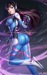  bodysuit d.va gun overwatch watermark yus 