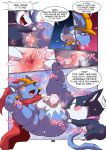 2026 3_toes 4_fingers anal anthro anthro_on_anthro anus armor atlus backsack balls bedroom_eyes belly bent_over big_belly big_butt big_penis black_body black_fur black_nose blue_balls blue_body blue_eyes blue_fur blue_penis blue_perineum blue_tail blush bodily_fluids border bottomless bottomless_anthro bottomless_male butt cape chibineco close-up clothed clothing collar colored comic curvy_figure cute_fangs dialogue digital_drawing_(artwork) digital_media_(artwork) dirty_talk domestic_cat dripping duo english_text erection eyebrows eyes_closed facial_markings fangs feet felid feline felis fingers foreskin fur genital_fluids genitals glans glistening glistening_anus glistening_balls glistening_body glistening_eyes glistening_genitalia glistening_penis gloves_(marking) grin group hand_on_butt happy happy_sex head_markings headgear heart_background heart_symbol helmet hi_res holding_legs_up holding_own_legs_up huge_butt humanoid_genitalia humanoid_penis inner_ear_fluff japanese_text kerchief leg_markings legs_up licking long_tail looking_pleasured lying male mammal markings mask megami_tensei morgana_(persona) mostly_nude multicolored_body multicolored_fur multicolored_penis multiple_images multiple_scenes narrowed_eyes neko_shogun nervous nipples nude number on_back on_lap open_mouth open_smile oral overweight overweight_anthro overweight_male page_number pawpads paws penis perineum persona_(series) persona_5 pink_anus pink_balls pink_collar pink_glans pink_nipples pink_pawpads pink_paws pink_penis praise presenting presenting_anus presenting_hindquarters profanity pupils raised_tail rear_view red_cape red_clothing red_kerchief rimming saliva saliva_on_anus saliva_on_tongue satisfied seductive sega sex shaded shadow_morgana simple_background sitting six_frame_image size_difference slightly_chubby slightly_chubby_anthro slightly_chubby_male slit_pupils smile smirk socks_(marking) speech_bubble spread_anus spread_butt spreading square_crossover standing tail tail_markings talking_to_another teeth text thick_thighs toes tongue tongue_out trio tuft tuxedo_cat two_tone_body two_tone_fur two_tone_penis wearing_collar white_body white_border white_fur white_markings