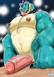  absurd_res anthro big_muscles big_pecs big_penis bluesh collar facial_piercing forked_tongue front_view genitals goat_(movie) hi_res humanoid_genitalia humanoid_penis komodo_dragon lip_piercing lizard male modo_olachenko monitor_lizard musclegut muscular muscular_anthro muscular_male nipple_piercing nipple_ring nipples non-mammal_nipples nose_piercing nose_ring nude_male pecs penis piercing presenting presenting_penis reptile ring_piercing scalie solo tongue tongue_out tongue_piercing vein veiny_penis yellow_eyes 