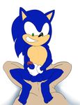  balls clothing gloves hedgehog jerseydevil male male/male mammal masturbation penis power_bottom sex smile sonic_(series) sonic_the_hedgehog 