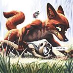 animated anthro arthropod butterfly canid canine couples disney duo female feral fox garden insect judy_hopps lagomorph laguni lepidopteran leporid love male male/female mammal nick_wilde rabbit romantic romantic_sex sex tropical watercolor_sketch zootopia zootopia2
