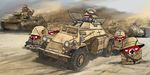  countryball cyrillcheng ground_vehicle gun half-track helmet leichter_panzerspahwagen light_armored_vehicle machine_gun mg34 military military_vehicle motor_vehicle mp40 naziball no_humans panzerkampfwagen_iii rifle sdkfz_222 sdkfz_251 stahlhelm submachine_gun tank weapon world_war_ii 