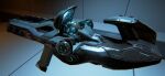  3d commentary dated_commentary dust_514 eve_online gallente_federation_(eve_online) glowing grey_theme gun no_humans realistic science_fiction unreal_engine_(medium) weapon weapon_focus 
