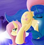  2016 abstract_background anatomically_correct anatomically_correct_pussy animal_genitalia animal_pussy anus bed blue_eyes blue_fur blue_hair blush butt cunnilingus cutie_mark duo equine equine_pussy eyes_closed female feral fluttershy_(mlp) friendship_is_magic fur hair horn horse looking_back mammal my_little_pony oral pillow pink_hair pony princess_luna_(mlp) pussy pussy_juice sex tongue tongue_out twiren unicorn vaginal yellow_fur 