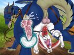 animal_genitalia animal_penis ankles_tied anthro anthro_on_feral anthro_penetrated anus areola bdsm beak belly_riding bestiality bodily_fluids bondage bound breasts bridle butt cervical_contact clenched_teeth clitoral_hood clitoris cum cum_from_vagina cum_in_uterus cum_in_vagina cum_inside cumshot dominant dominant_feral dragon duo ejaculation erection eyes_closed feet female female_anthro female_penetrated feral feral_penetrating feral_penetrating_anthro from_behind_position genital_fluids genital_slit genitals hands_tied hands_tied_to_feet hi_res horn internal internal_vaginal intraspecies intraspecies_bestiality knot knot_hanging knotted_penis knotting larger_feral larger_male leaking_precum looking_back male male/female male_feral male_penetrating male_penetrating_female membrane_(anatomy) membranous_wings mythological_creature mythological_scalie mythology navel nipples nude open_mouth orgasm_face outdoor_nudity outside_sex penetration penile penile_penetration penis plant precum reins scalie sex size_difference slit_penis smaller_anthro smaller_female smaller_penetrated smile submissive submissive_anthro tail teeth toes tongue tongue_out tvard uterus vaginal vaginal_knotting vaginal_penetration wings wrists_to_ankles