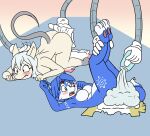  alien anthro artiecanvas ass_up breasts canid canine cerinian clean_diaper diaper diaper_change diaper_position duo embarrassed featureless_breasts female female/female final_fantasy final_fantasy_ix forced_infantilism fox freya_crescent hi_res krystal_(star_fox) legs_up machine mammal murid nintendo nude nude_female open_diaper pawpads robot robotic robotic_arm rodent square_enix star_fox tattoo tribal tribal_tattoo 