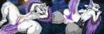  3_fingers 4_fingers absurd_res alexen_0 animal_genitalia anthro anus avali avery_(averyvali) backlighting bed big_butt black_body black_fur black_hair black_sclera blue_bedding breasts butt claws colored digital_drawing_(artwork) digital_media_(artwork) feathers featureless_breasts feminine fingers fur furniture genital_slit genitals grey_body grey_claws grey_feathers grey_fur grey_wings hair hands_above_head hi_res huge_filesize lamp light lighting line_art lying male markings night on_back on_bed penis pillow pink_body pink_eyes pink_feathers pink_fur pink_markings pink_tail pink_wings plant presenting presenting_anus presenting_crotch presenting_hindquarters presenting_penis purple_anus purple_genital_slit purple_genitals shaded slit_penis snow snow_on_trees snowing solo spread_anus spread_butt spreading tail thick_thighs tree white_body white_fur white_hair white_tail window winged_arms wings winter wood 