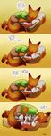  baby comic dialogue disney hug judy_hopps lying mistermead nick_wilde parent young zootopia 