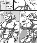  abs animal_genitalia anthro balls bdsm belly biceps big_biceps big_penis blush bottomless butt clothed clothing comic cumulus_(character) deadanthro dialogue english_text equine erection eyewear flexing front_view glasses hair hand_on_chest hand_on_hip hi_res horse huge_penis humanoid_penis hyper hyper_muscles invalid_tag male mammal manly mature_male muscular muscular_male nipples nude open_mouth partially_retracted_foreskin pecs penis pose rear_view side_view simple_background solo standing sweat teeth text thick_penis tongue topless towel uncut vein veiny_penis window wolfthings 