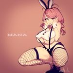  animal_ears breasts bunny_ears covered_nipples fishnet_legwear fishnets gbmah hands_on_own_cheeks hands_on_own_face huge_breasts long_hair looking_at_viewer misonoo_mana pink_hair purple_eyes smile solo squatting suspenders thighhighs tokyo_7th_sisters underboob wrist_cuffs 