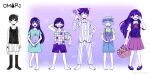  2girls 4boys antenna_hair arm_behind_head arm_up arms_at_sides aubrey_(headspace)_(omori) aubrey_(omori) ball barefoot basil_(headspace)_(omori) basil_(omori) black_eyes black_hair black_socks black_tank_top blue_overalls blue_shirt blush bow bright_pupils brother_and_sister brothers checkered_clothes closed_eyes closed_mouth collarbone collared_pajamas collared_shirt colored_skin commentary copyright_name double-parted_bangs expressionless flower flower_pot flower_wreath green_hair green_shirt grin hair_behind_ear hair_between_eyes hair_bow hand_on_own_hip head_wreath hero_(headspace)_(omori) hero_(omori) holding holding_ball holding_flower_pot holding_knife holding_picnic_basket holding_spatula holding_stuffed_toy invisible_floor kel_(headspace)_(omori) kel_(omori) knife long_hair long_shirt long_sleeves looking_at_viewer mari_(headspace)_(omori) mari_(omori) mary_janes mr._plantegg_(omori) multiple_boys multiple_girls neckerchief official_art omocat omori omori_(omori) one_eye_closed open_mouth overall_shorts overalls pajamas pants picnic_basket pink_bow plant pleated_skirt potted_plant purple_eyes purple_hair purple_shoes purple_shorts purple_sweater_vest red_neckerchief red_skirt shirt shoes short_sleeves shorts siblings sidelocks skirt smile socks sparkle spatula standing striped_clothes striped_pajamas striped_pants striped_shorts stuffed_eggplant stuffed_toy sweater_vest t-shirt tank_top teeth untranslatable_commentary vertical-striped_clothes vertical-striped_pajamas vertical-striped_pants vertical-striped_shorts white_pajamas white_pants white_pupils white_shirt white_shorts white_skin 