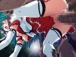  1boy 1girl 2000s_(style) anal ass ayahime_kurumi bestiality blush breasts censored closed_eyes doggystyle double_penetration dress elbow_gloves game_asset gloves group_sex hair_ribbon hanging_breasts hetero large_breasts lemmtear_theta long_hair magical_girl mahou_senshi_(series) mahou_senshi_lemmtear_knights mmf_threesome monster mosaic_censoring night nipples non-web_source official_art open_mouth outdoors penis pussy pussy_juice rape ribbon saitou_natsuki screaming self-datamine sex sex_from_behind solo_focus spread_legs thighhighs threesome vaginal variant_set visual_novel_cg wince zoophilia 