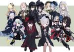  6+girls ahoge aiguillette animal_ear_headphones animal_ears arm_belt arm_tattoo armband asymmetrical_footwear asymmetrical_legwear asymmetrical_sleeves bandaid bandaid_on_leg bare_shoulders belt beret bib_collar bird_hat_ornament black_bow black_bowtie black_capelet black_choker black_coat black_dress black_flower black_gloves black_hair black_hat black_hood black_jacket black_kimono black_mask black_pantyhose black_ribbon black_rose black_shirt black_shoes black_skirt black_sweater black_tank_top blonde_hair blue_dress blue_eyes blue_hair blue_hairband blue_skirt bonnet border bow bow_flower bowtie braid braided_hair_rings butterfly_hair_ornament butterfly_hat_ornament capelet cat_ear_headphones cat_ears checkered_sleeves choker closed_eyes closed_mouth coat collared_coat collared_dress collared_shirt colored_inner_hair colored_tips commentary_request contrast_collar cross cross-laced_clothes cross-laced_dress cross_earrings cross_ornament crossed_arms crossed_bangs cuffs curtained_hair deerstalker diamond_hair_ornament dress dress_bow earrings epaulettes everyone eyeball_hair_ornament fake_animal_ears fishnet_sleeves fishnets flower flower-trimmed_dress flower-trimmed_shorts flower-trimmed_skirt flower-trimmed_sleeves footwear_bow frilled_choker frilled_dress frilled_hairband frilled_skirt frilled_sleeves frills furisode gloves goggles goggles_on_headwear gothic_lolita gradient_hair green_background green_bonnet green_bow green_eyes grey_eyes grey_hair h!sui hair_between_eyes hair_bow hair_flower hair_ornament hair_over_one_eye hair_ribbon hair_rings hairband hasumi_leia hat hat_bow hat_flower hat_ornament hat_ribbon headphones heterochromia high_collar highres hikami_meruru housho_margo hugging_own_legs jacket jacket_partially_removed japanese_clothes jewelry jogasaki_noah kimono kurobe_nanoka layered_dress layered_skirt leg_belt letterboxed lolita_fashion lolita_hairband long_hair long_skirt long_sleeves loose_socks mahou_shoujo_no_majo_saiban mask mini_hat mini_top_hat mismatched_footwear mole mole_under_eye mouth_mask multi-tied_hair multicolored_eyes multicolored_hair multiple_girls natsume_an-an neck_ribbon necktie nikaido_hiro off-shoulder_dress off-shoulder_sweater off_shoulder one_eye_closed open_mouth orange_eyes orange_streaks overskirt pants pantyhose pink_eyes pink_hair plaid_clothes plaid_skirt pleated_skirt polka_dot polka_dot_bow polka_dot_skirt priestess purple_eyes red_armband red_bow red_eyes red_flower red_hair red_necktie red_skirt ribbon rose saeki_miria sakuraba_ema sash sawatari_coco shackles shirt shito_alisa shoes short_hair shorts shoulder_sash side_capelet simple_background single_bare_shoulder single_thighhigh sitting skirt sleeve_bow sleeveless sleeveless_coat sleeves_past_fingers sleeves_past_wrists smile socks streaked_hair striped_clothes striped_sleeves striped_thighhighs stuffed_animal stuffed_cat stuffed_toy sweater tachibana_sherry tank_top tattoo teeth thigh_strap thighhighs tono_hanna top_hat twintails two-tone_dress veil wa_lolita white_border white_dress white_flower white_gloves white_hair white_pants white_ribbon white_rose white_shirt white_shoes white_shorts white_skirt white_sleeves white_veil wide_sleeves winged_hat x_hair_ornament yellow_bow yellow_eyes yellow_flower yellow_rose 
