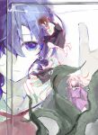  1other 25-ji_nightcord_de._(project_sekai) 3girls air_bubble akiyama_mizuki aquarium asahina_mafuyu barefoot black_skirt black_sweater blue_eyes bob_cut brown_hair bubble closed_mouth collared_dress colored_lineart dress empty_eyes expressionless faceless faceless_female full_body high_side_ponytail highres ibik_lun long_hair long_sidelocks long_sleeves medium_skirt mini_person minigirl miyamasuzaka_girls'_academy_school_uniform multiple_girls neckerchief no_shoes pink_dress pink_hair pleated_skirt ponytail project_sekai puffy_long_sleeves puffy_sleeves purple_eyes purple_hair red_neckerchief sailor_collar school_uniform shinonome_ena shirt short_hair side_ponytail sidelocks skirt suspender_skirt suspenders sweater very_long_hair white_hair white_sailor_collar white_shirt white_skirt yoisaki_kanade 