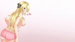 ass blonde_hair breasts gible long_hair nipples panpa pokemon shirona 